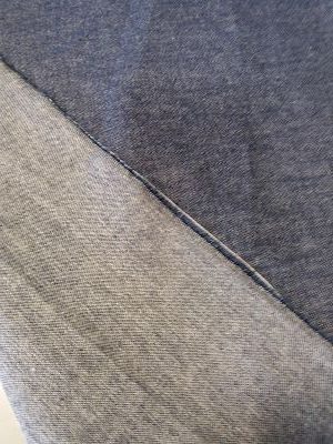 Tela Tejano-Jeans de Algodón en color gris