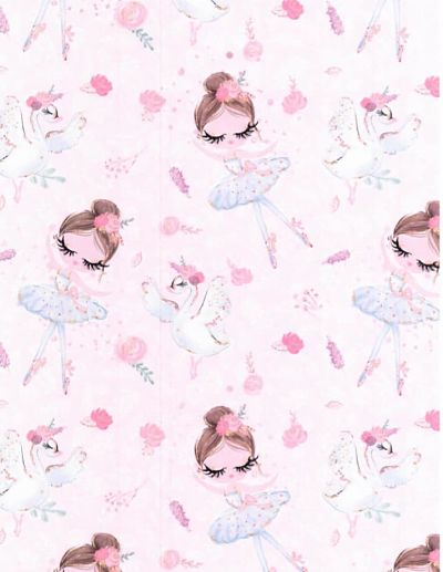 Tela algodón bailarina Ballet